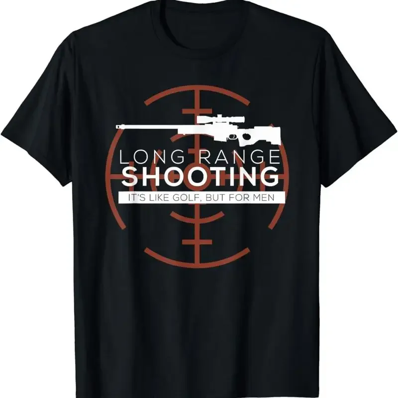 New Limited Long Range Shooting Vintage Marksman Shooter Gun Enthusiast T Shirt