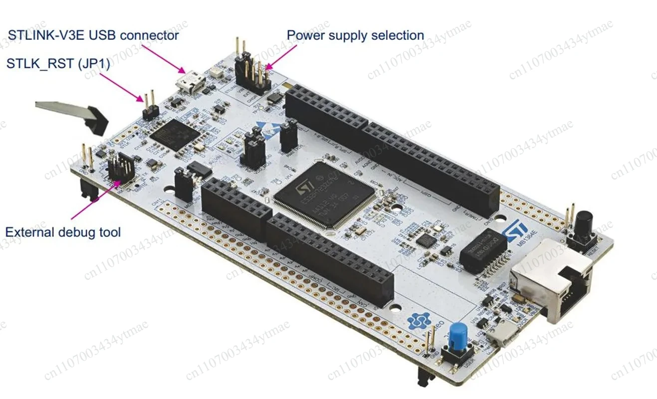 NUCLEO‑H753ZI Development Board Nucleo‑144 STM32H753ZIT6 32bit ARM Cortex‑M7F MCU Evaluation Board