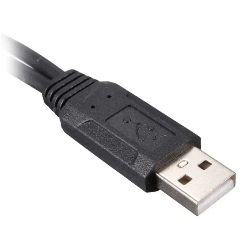 High Quality USB 2.0 Cable USB Double Splitter Adapter Cable One To Two Female To USB 2 Male Power Extension Cable