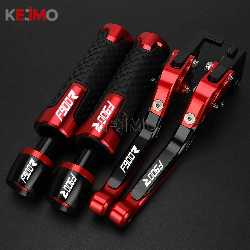 

F900R F 900R F900 R 2020 2021 2022 for BMW Motorcycle Accessories Adjustable Brake Clutch Lever Handle bar Grips Handlebar Ends