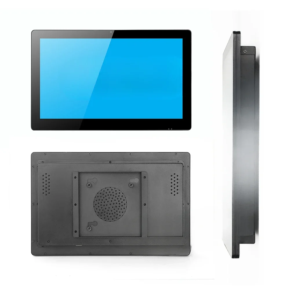 15.6 inch All in One Panel PC Wall Mounted Touch Screen IPC IP65 i5 i7 Customized Window Industrial Computer