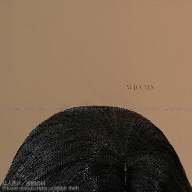 Game Lies Of P Cosplay Wig Black Short Synthetic Straight Anime Men's Wig For Halloween Cosplay Costume Party Head Wigs Cosplay