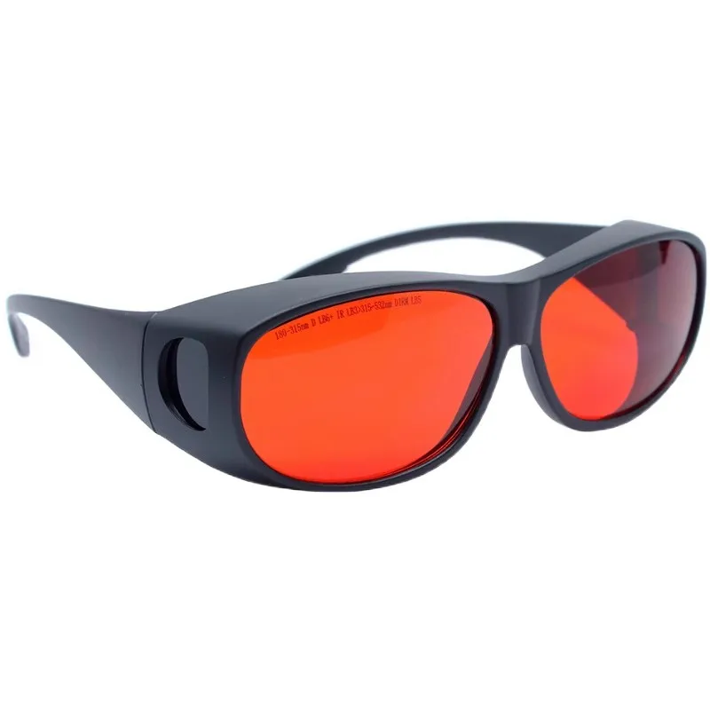 OD5+ 6+ 190nm-540nm Laser Safety Glasses 405nm 450nm 488nm 532nm Laser Protective Googles