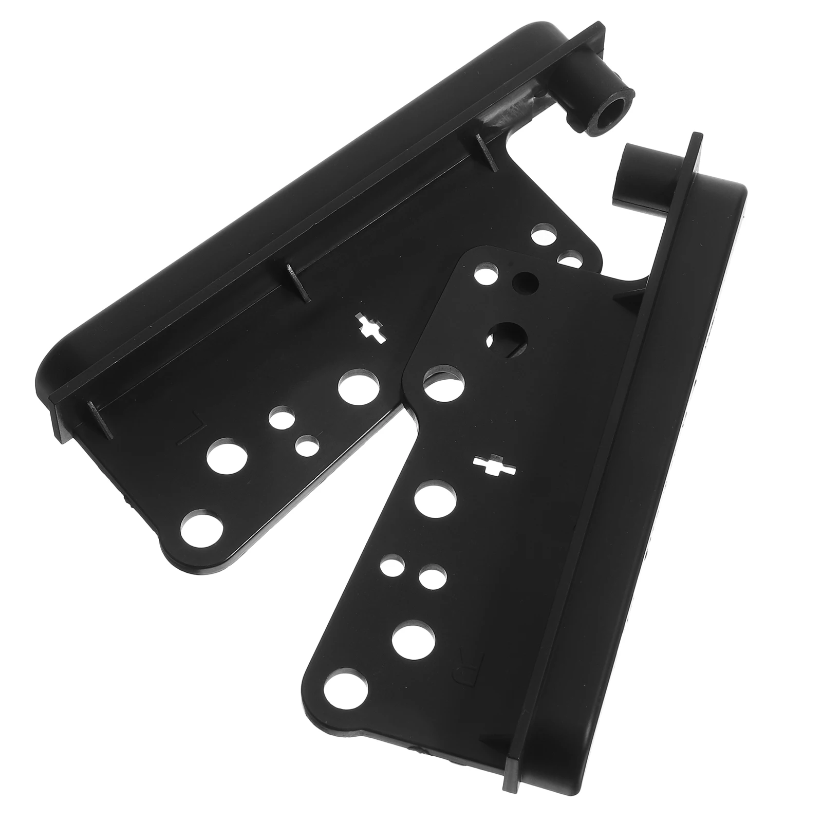 

2 Pcs Audio Frame Bracket Dash Kit Stereo Side Trims Double DIN Installation Car Dashboard Radio Mount Accessories