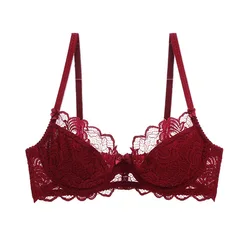 여성 섹시한 레이스 브래지어 얇은 수집 강철 반지 란제리 통기성 속옷 우아한 캐주얼 여성 Bralette