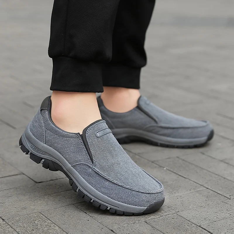 

Кроссовки мужские сетчатые, повседневная обувь, Нескользящие дышащие, для активного отдыха и походов, весна-лето