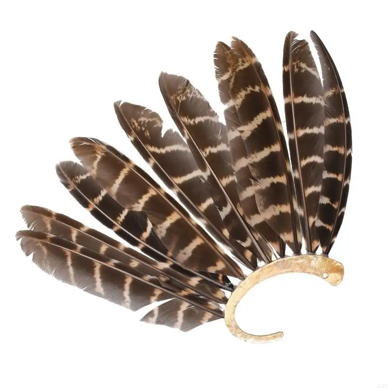 270D elegante oor wrap oorbellen gevederde oor manchet oorbellen oor clip wrap oorbellen sieraden voor vrouwen feest en