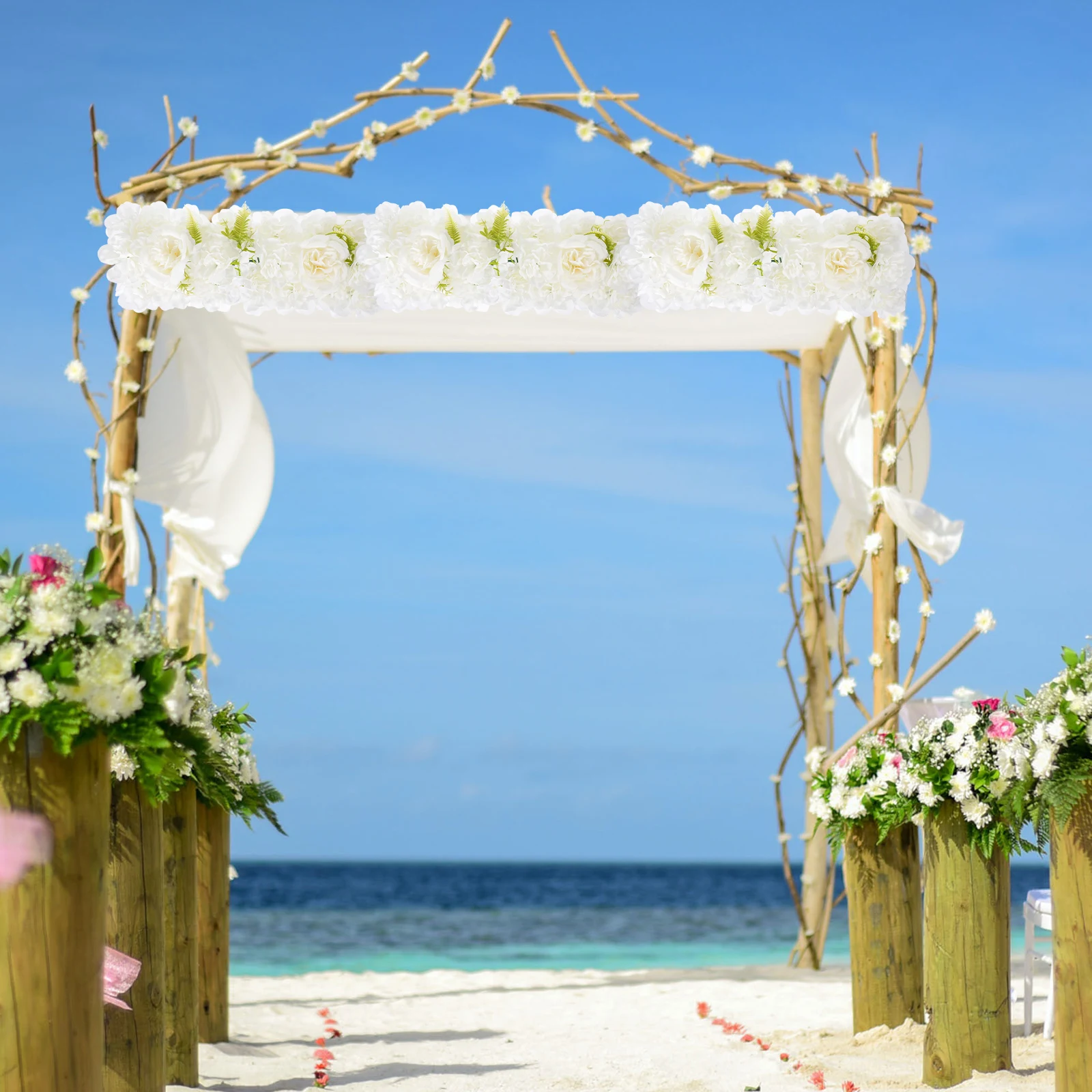 

Simulation Flower Arrangement Fake Party Decorations Silk Wedding Vine Flowers Floral