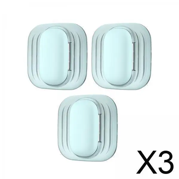 

3x3 шт. дверная ручка, противоударная накладка, дверная накладка для домашнего унитаза, стол, синий