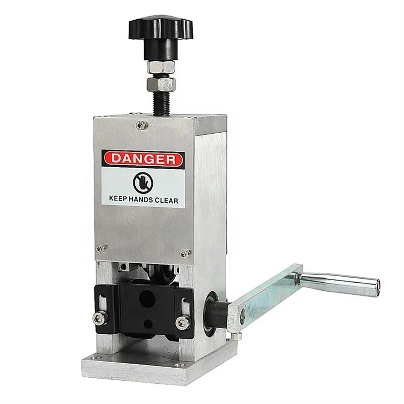 Over 10 Years Experience Mini Manual Scrap Cable Stripper Machine