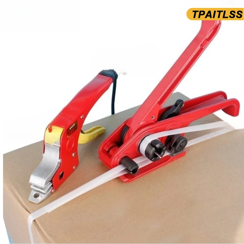 One Set Electric Welding Strapping Heating Tool Manual Seal Strapper Banding Handy Strip Tightener Tensioner Machine 220V/110V