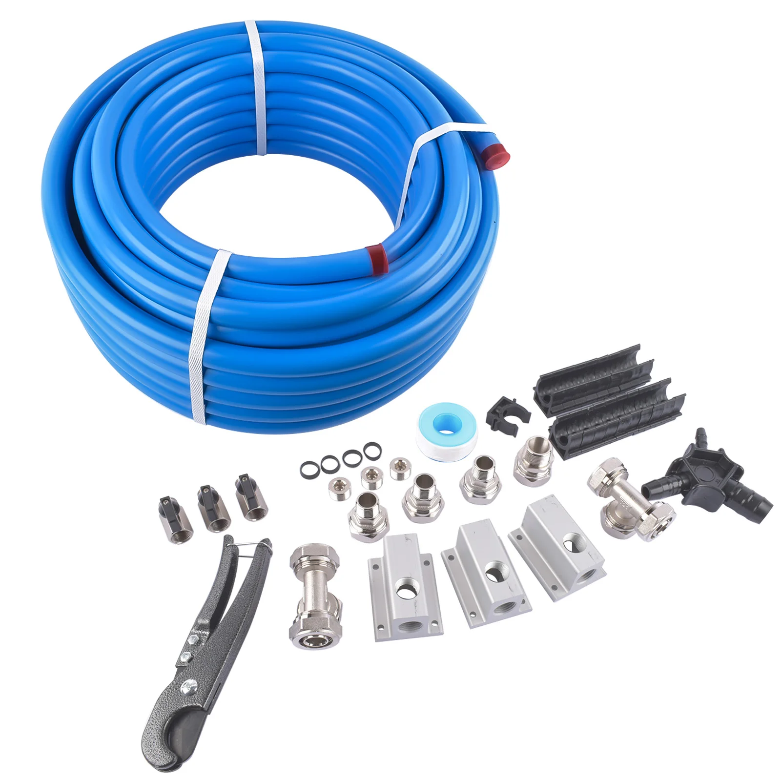AP02 Compressed Air Line System Master Kit Shop Piping Kit สําหรับ M7500 ระบบ 3/4 นิ้ว