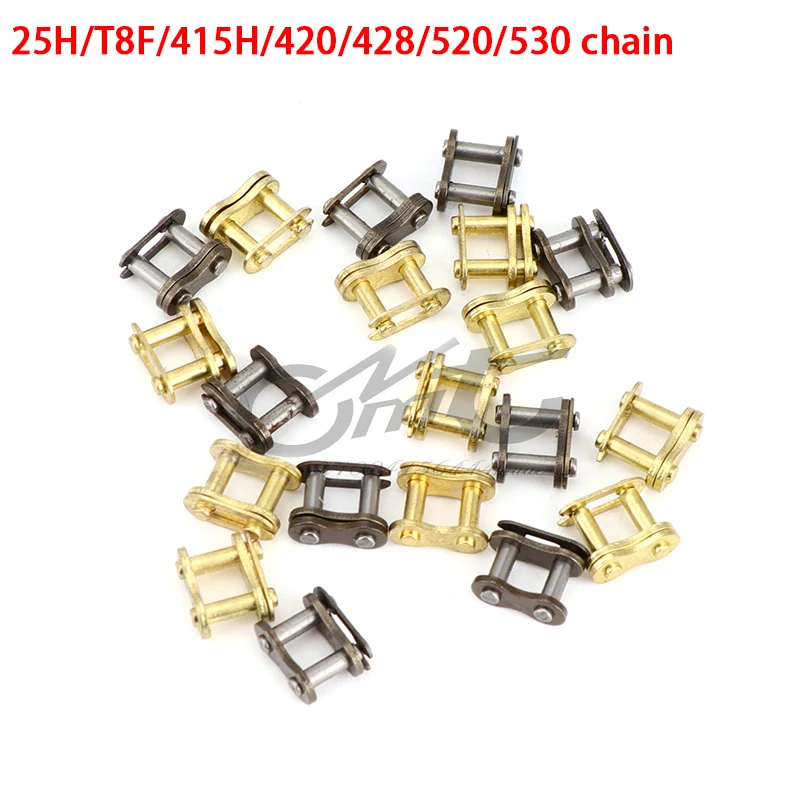 

Pack of 5 25H/T8F/415H/420/428/520/530 chain connection port motorcycle kart