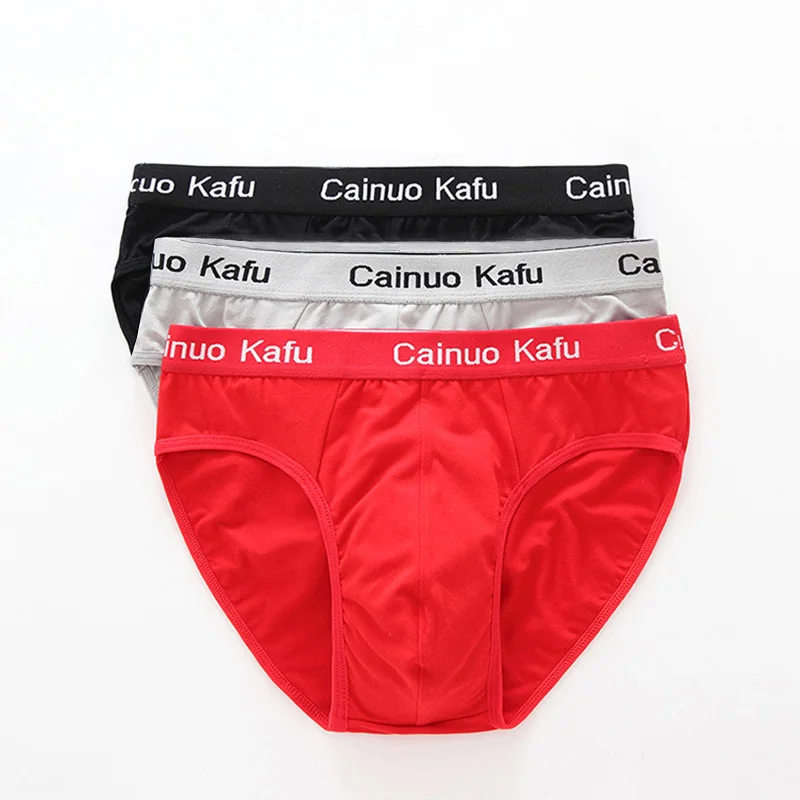 3 Pcs/lot Men\'s panties Silk  Men\'s Underwear New 2022 Briefs Men Bamboo Fiber Mens Bodysuit Male Comfortable Solid Underpants