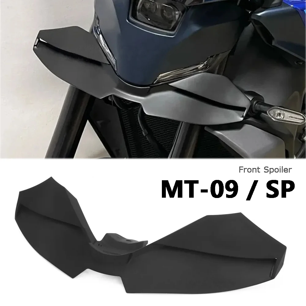 

Motorcycle Front Spoiler Kit For Yamaha MT-09 MT 09 MT09 SP 2024 2025 Naked Aerodynamic Winglet Downforce Wing