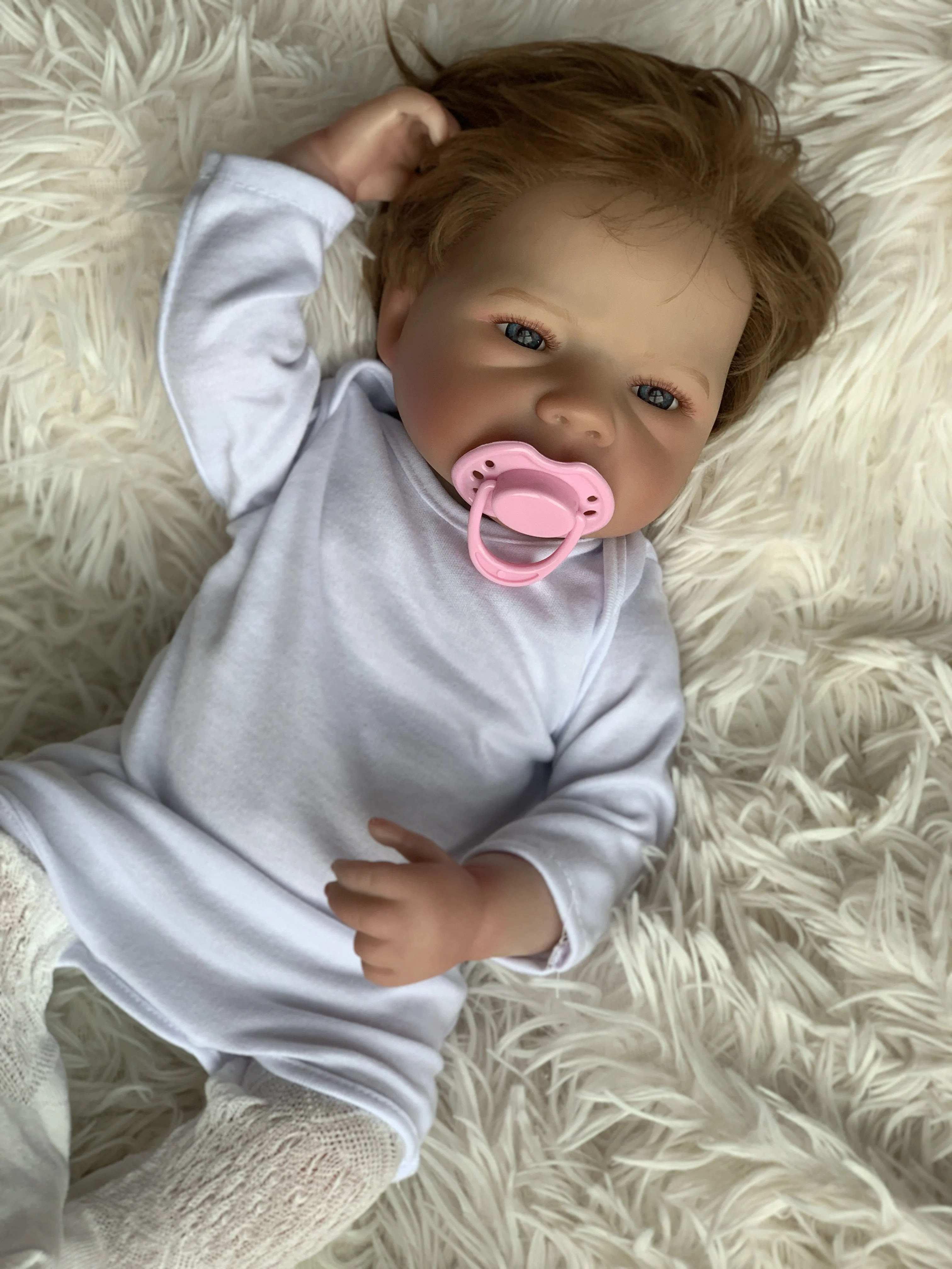 Mizi 45cm Dream Reborn Dolls Rag Body Parts Squishy Articulated Features DIY Fashionable Soft Toy Design Custom Anna Elsa