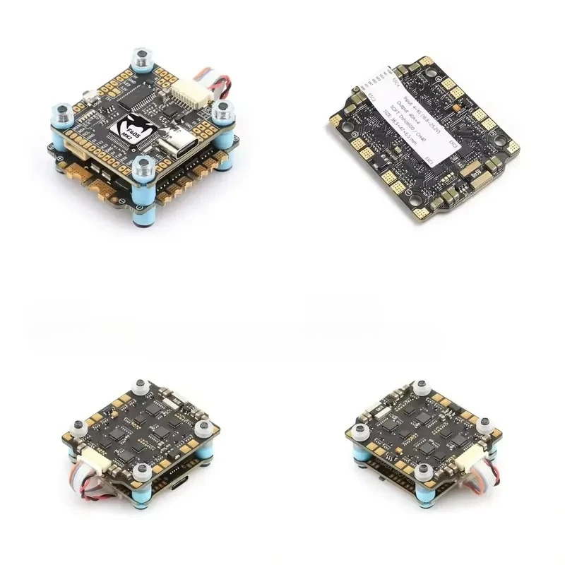 High performance F405 flight controller stack designed for 30mm mounting holes ensures stable FPV racing with brushless