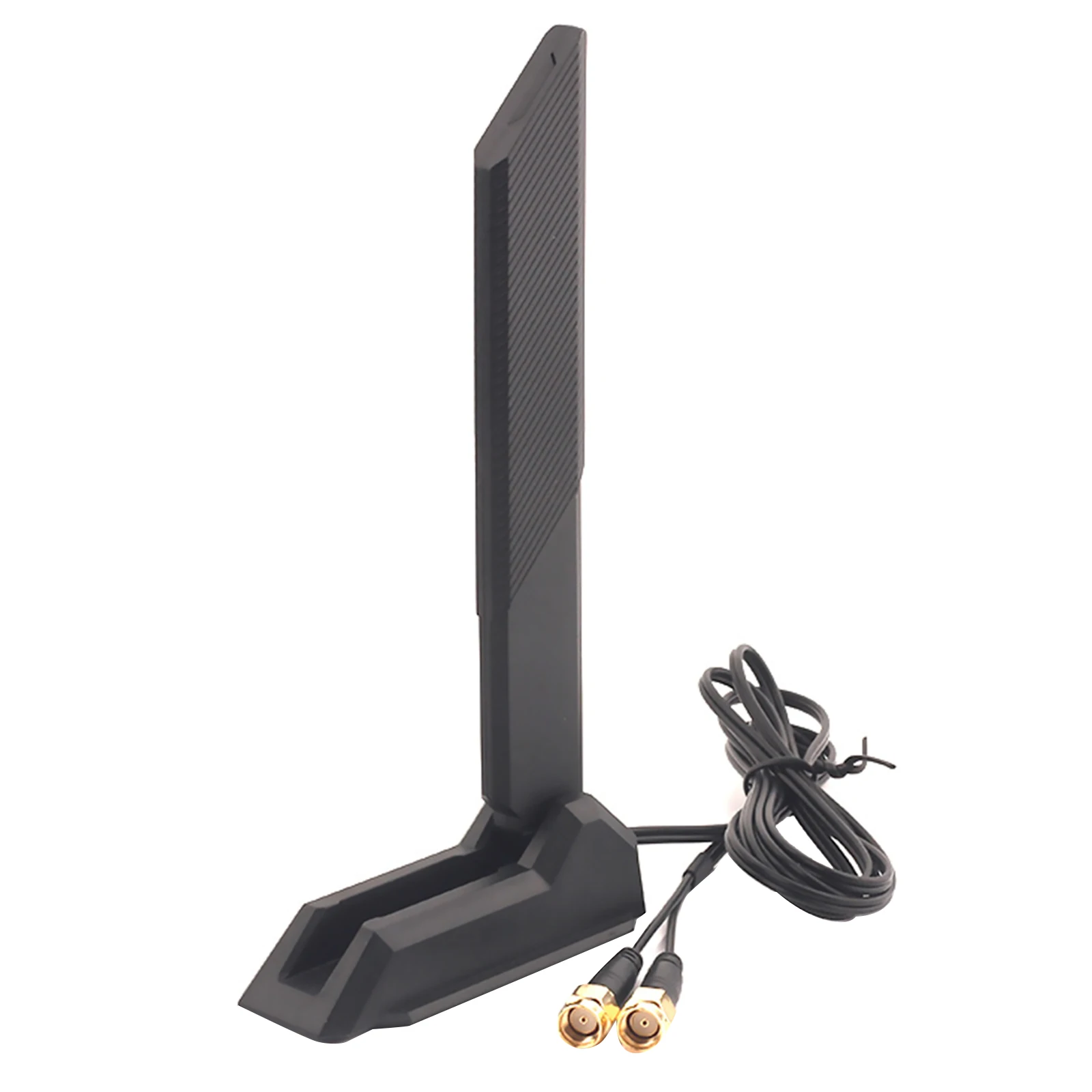 Antena externa WiFi 6 6E de tres bandas, 6GHz, 5,8GHz, 2,4GHz, antena de repuesto de Base magnética para PC, ordenador de escritorio