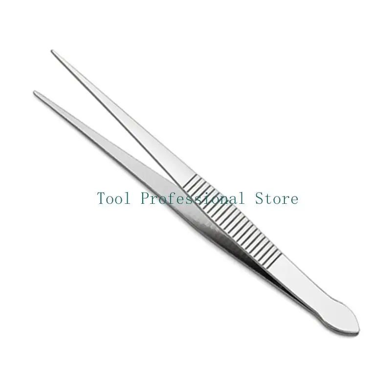 57QF 4pcs pinzas acero inoxidable profesional con pinzas a nariz puntiaguda