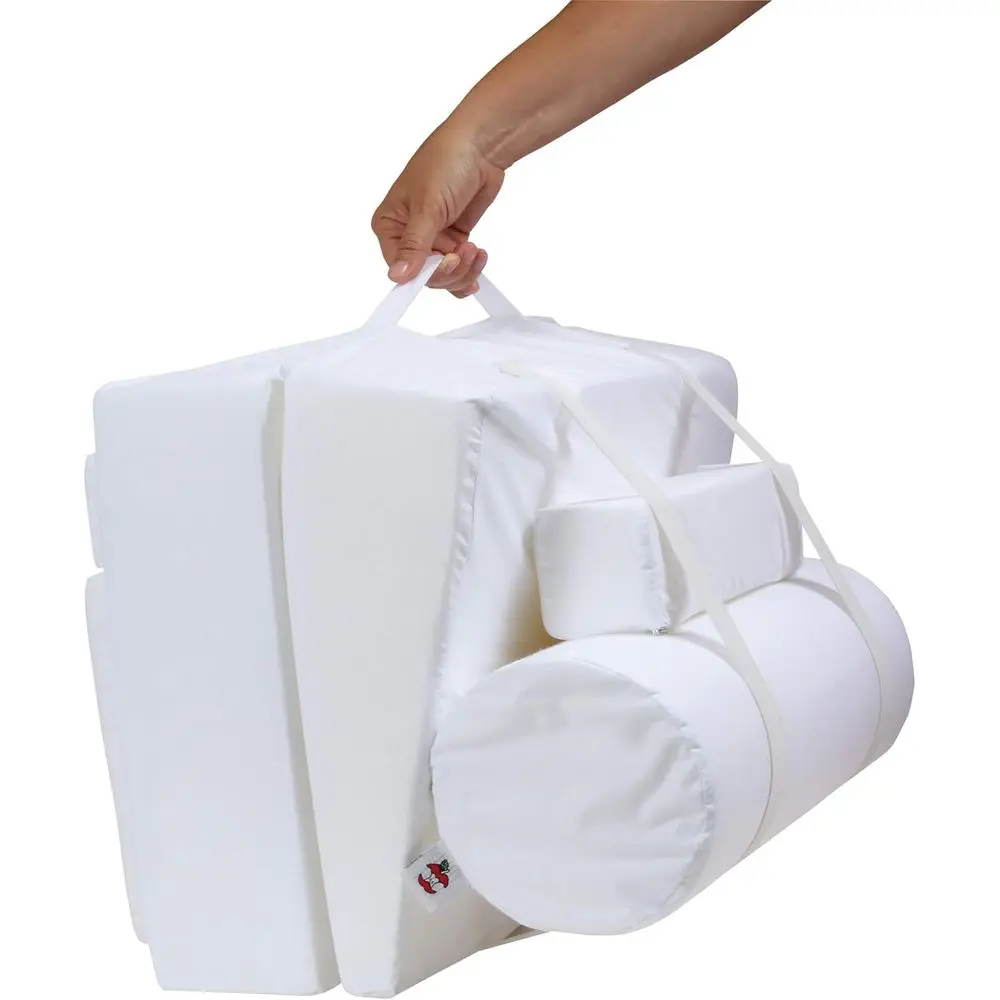 ผ้าฝ้ายสีขาว M.A.T. ฝาครอบระบบกำหนดตำแหน่งร่างกาย