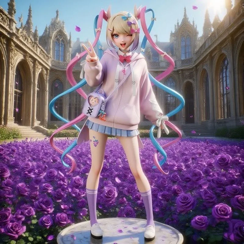 Nueva figura de sobredosis de chica needy Aixlan Rain Kange figura de acción de Pvc Amine estatua de Chica de Anime para adultos figura coleccionable juguetes regalos