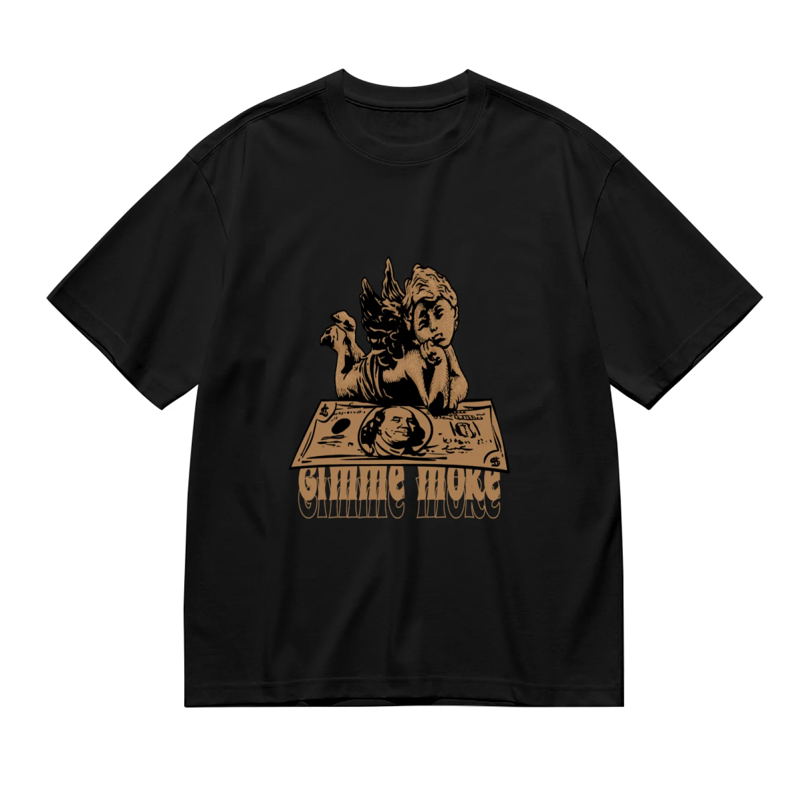 Oversized Graphic T Shirt Unisex Vintage Streetwear Hip Hop Casual Short Sleeve Tee Men Women Aesthetic Print Tops