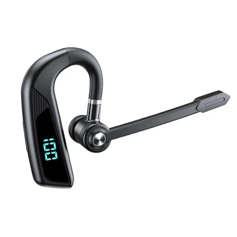 

New Bluetooth-compatible Headset Digital Display Hands-free Voice Answering Business Car Driving Sport Earphones for Smartphones