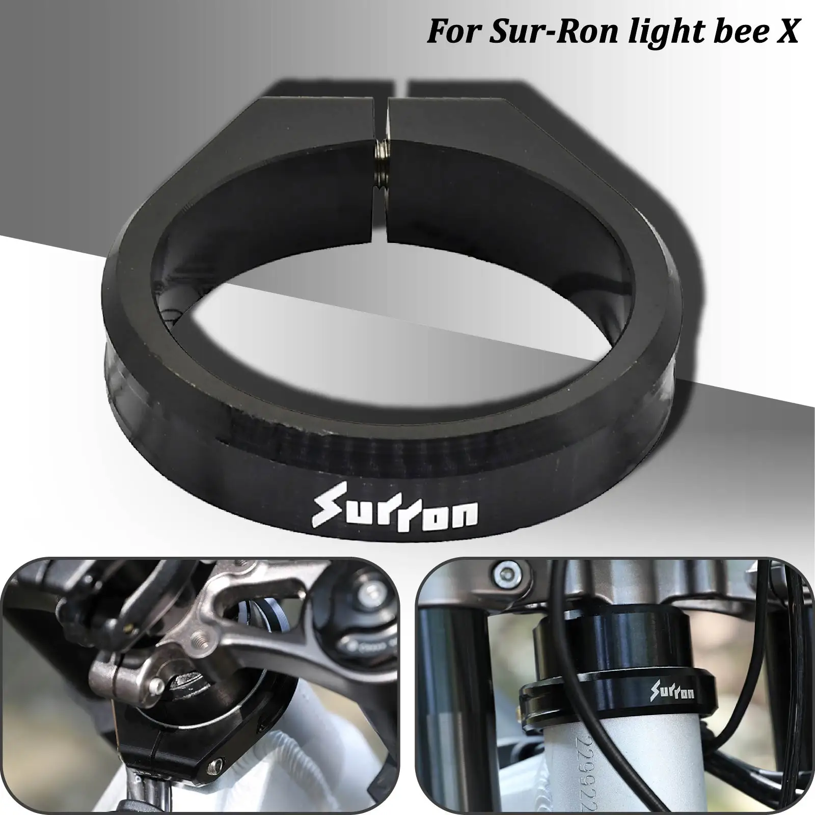 For Sur-Ron Light Bee X Electric Motocross Surron Pipe Clamp Original Accessories Aluminium Steering Column Dirt Pit Bike