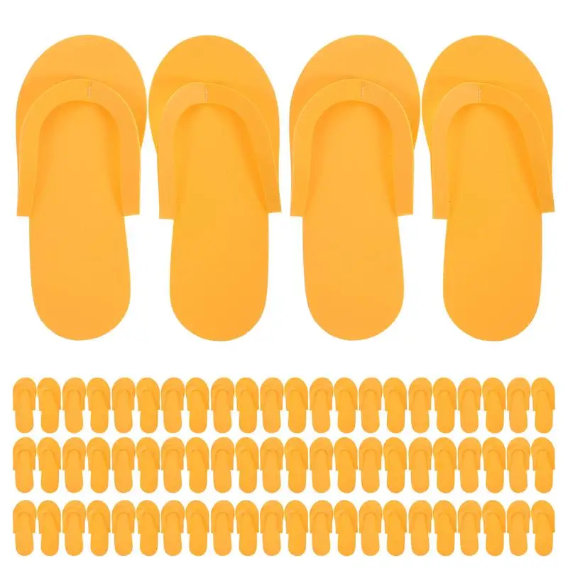 36Pairs Disposable Foam Slippers High Quality EVA Foam Pedicure Slippper For Salon Spa Pedicure Foot Pad Care (Random Color)