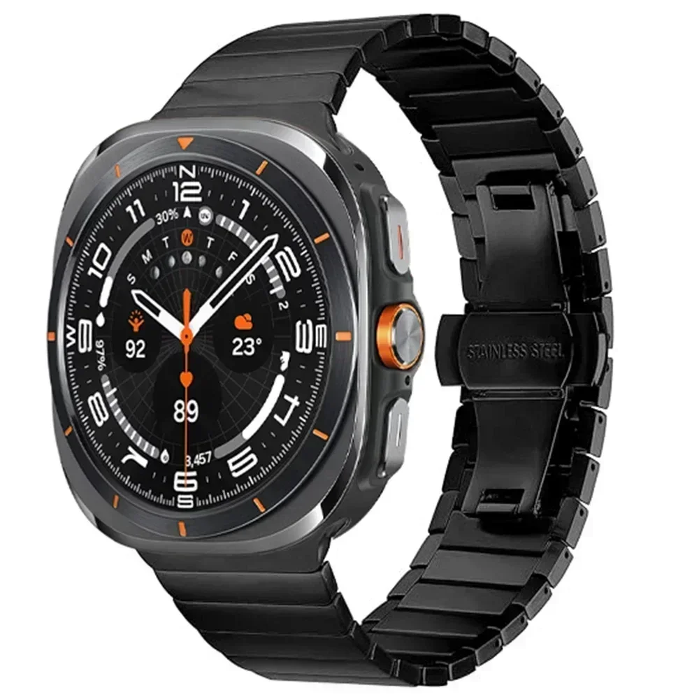 Stainless Steel Bracelet for Samsung Galaxy Watch 7 Ultra 47mm Band Luxury Metal Wristband Strap for samsung galaxy ULTRA 47MM image 3