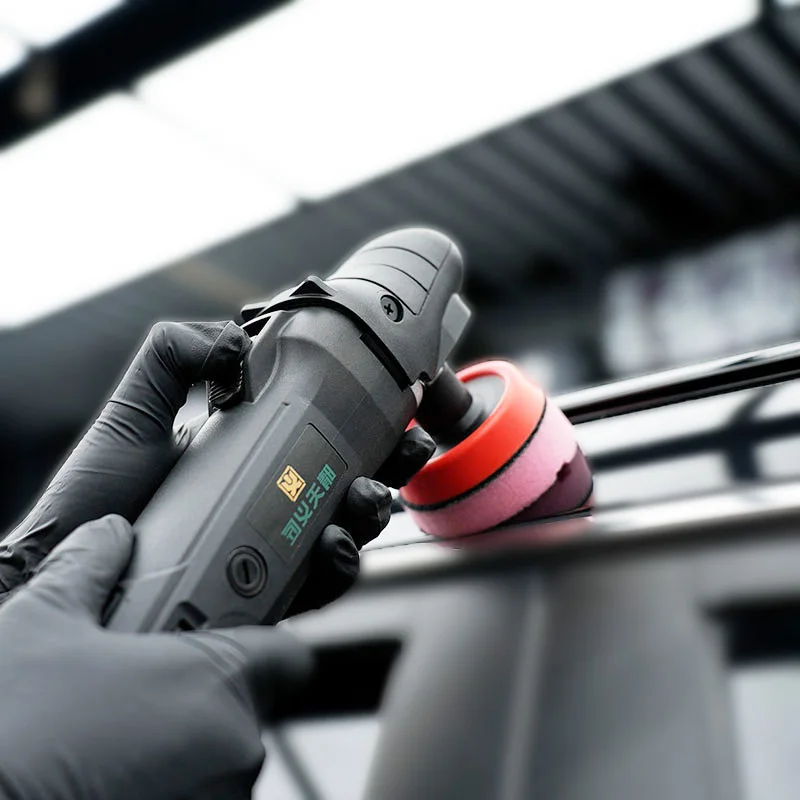 

Sunny Weather T75 Portable 540W Electric Rotary Polisher Dual Action 3 Pad Car Detailing Paint Buffer Polishing Waxing 220V
