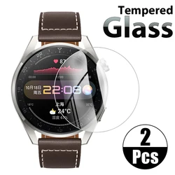 2pcs/lot Tempered Glass for Huawei Watch 3 Pro Smartwatch Screen Protector Explosion Proof Protective Film for Huawei Watch3 Pro