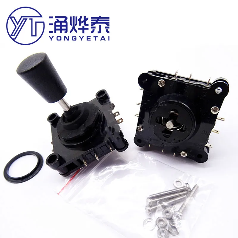 YYT 1PCS CV4-YX-04R2G self resetting 360 degree/four-way/up-down joystick