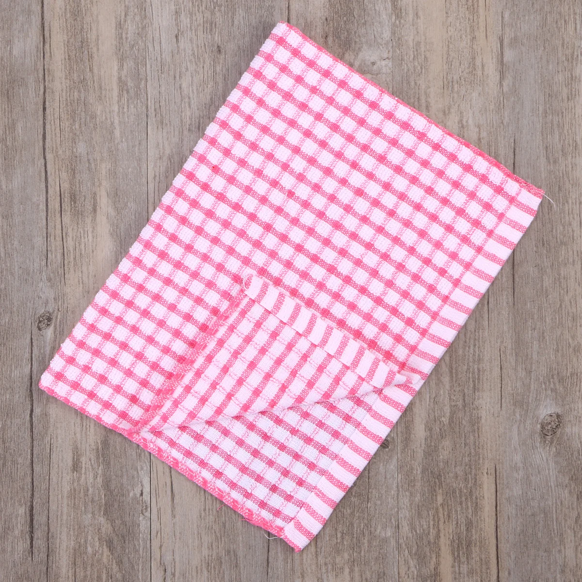 

Premium Cotton Dish Cloth High Duty Absorbent Kitchen Towel Tea Towel 40x27cm Lightweight Quick Dry Decorative Pink