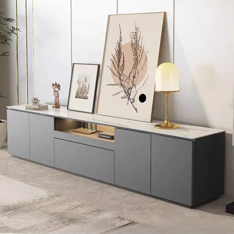 

200cm grey custom TV cabinet 1 wooden TV stands