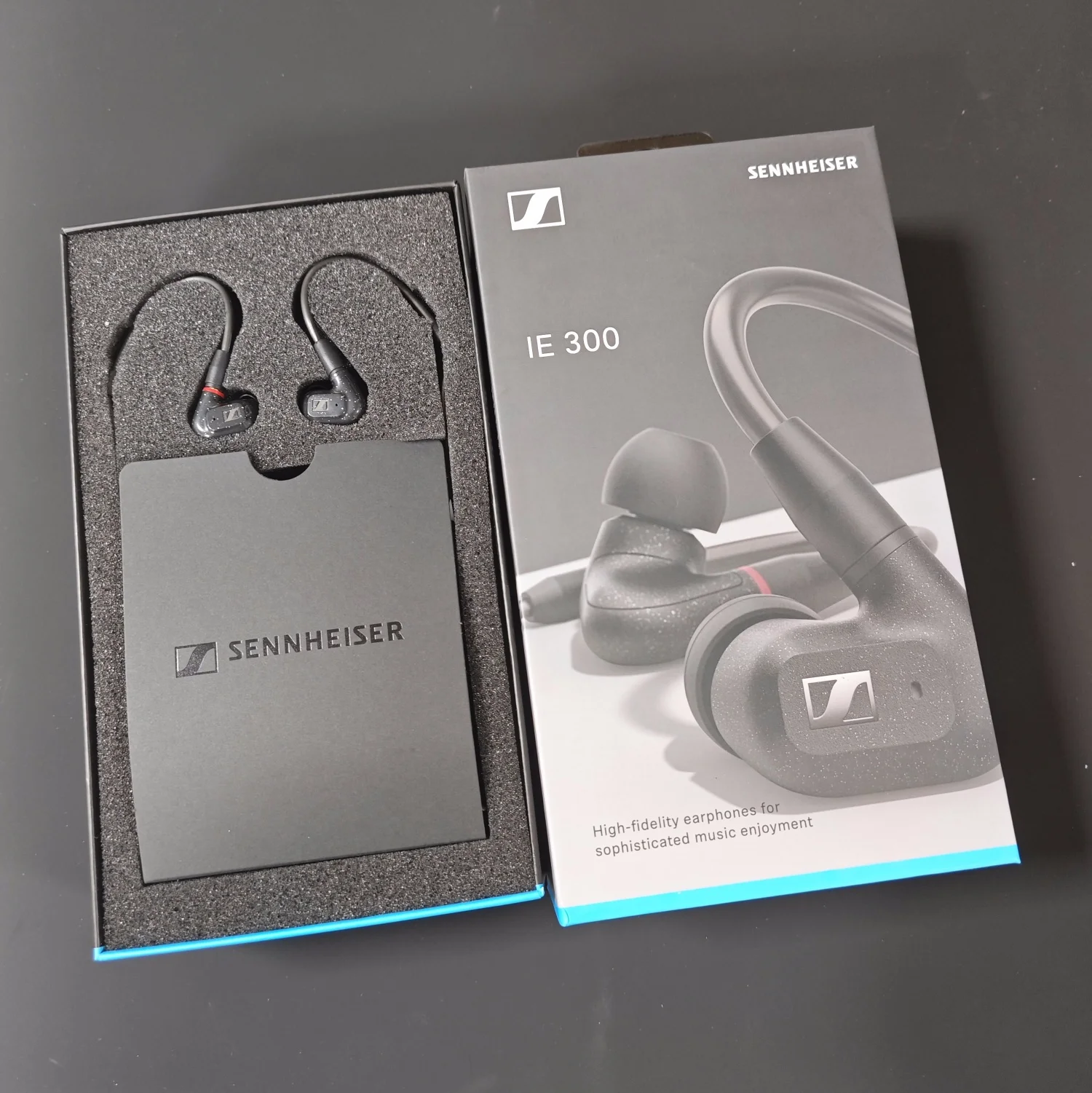 الأصلي Sennheiser ie300 سماعات رأس سلكية HIFI سماعات تشغيل سماعات رياضية داخل الأذن سماعات عالية الجودة
