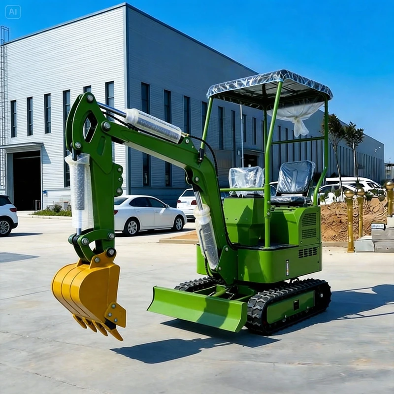 

Customized RC Mini Excavator Europe 1.0Ton Diesel Hydraulic Digger Godet Chantier Construction