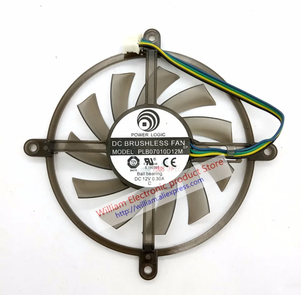 

Original for ZOTAC graphics card cooling fan PLB07010D12M R127010DM DC12V 0.30A