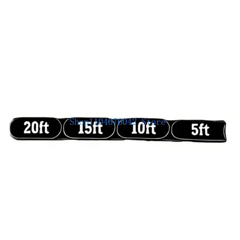 652F Flexible Jointed Chain Ruler With 1 Inches Scale For Precise Measurement Around Corners And Obstacles In Tabletop Game