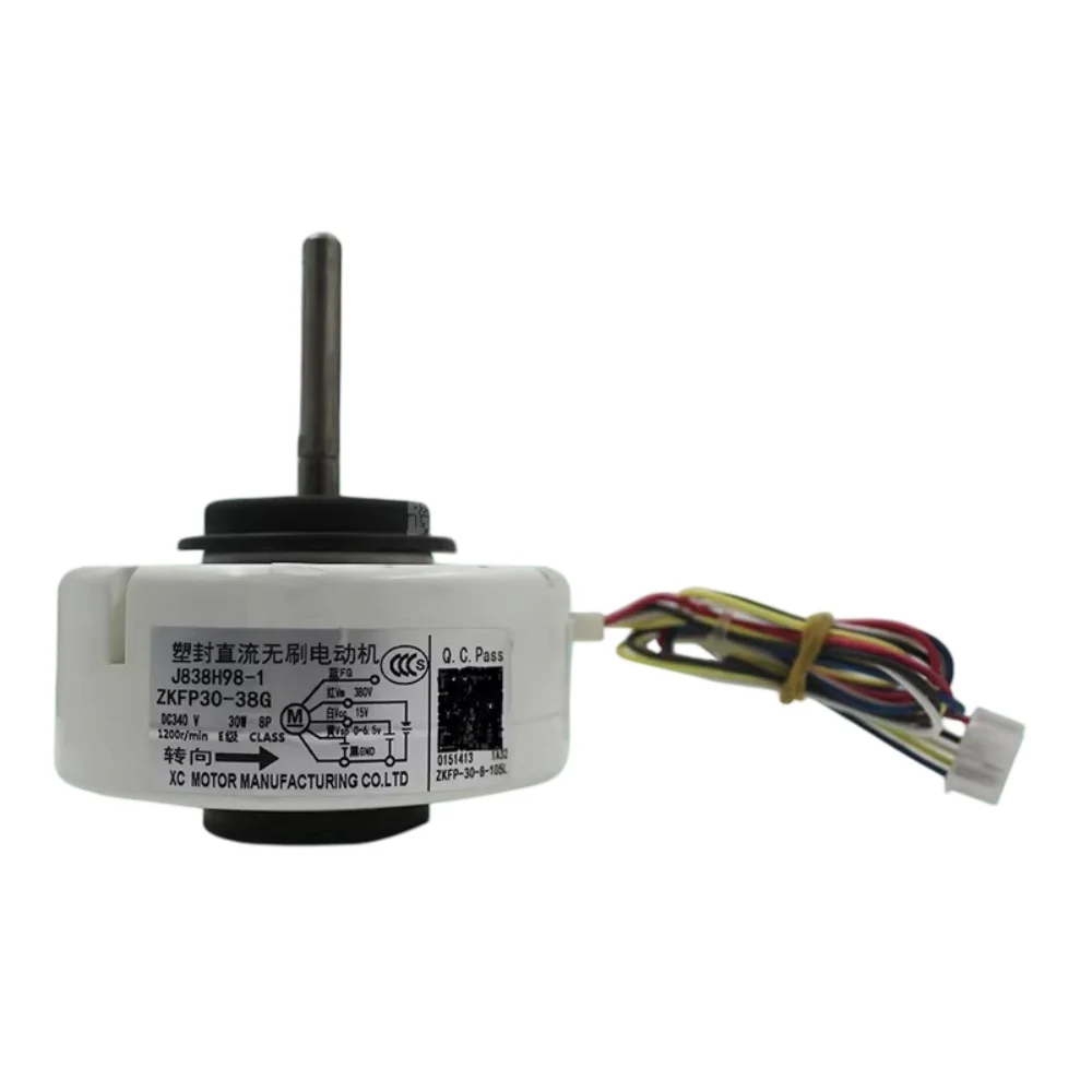 New Air Conditioner Indoor Fan Motor J838H98-1 ZKFP30-38G Direct Current Motor for Air Conditioning Accessories