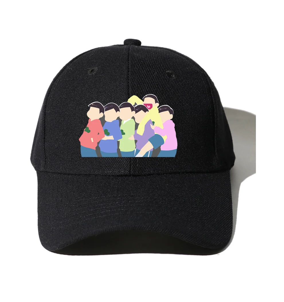 Unisex Baseball Cap Teenagers Hip Hop Snapback Sport cap Boys Girls Sun Hat For anime Osomatsu San Cartoon New Gift