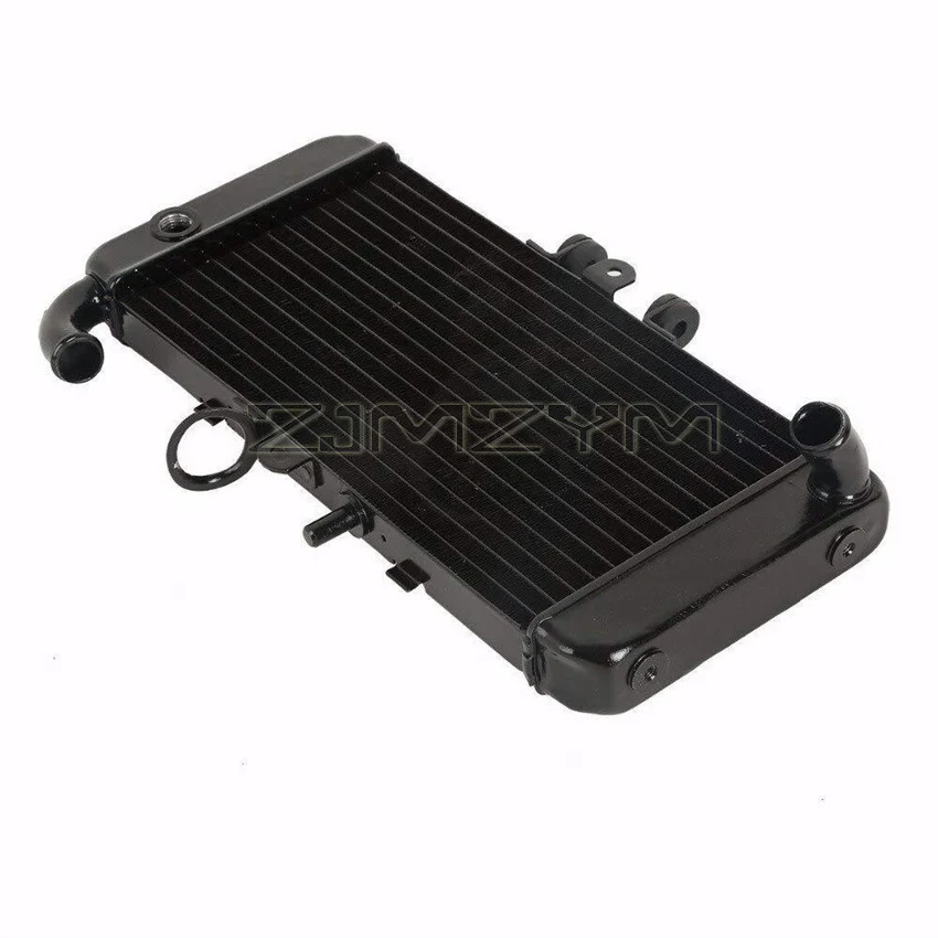 Motorcycle Radiator Water Tank (Without Induction) Suitable For Honda CB400 1993-1998 Engine Water Cooler Black Aluminium