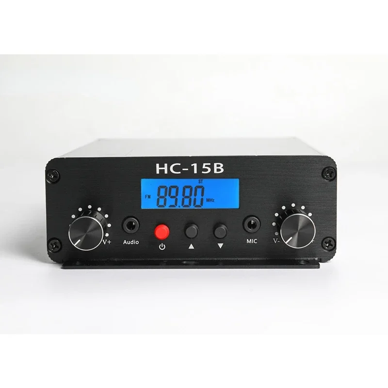 Mini 15w fm broadcast transmitter digital radio data system encoder for radio station equipment