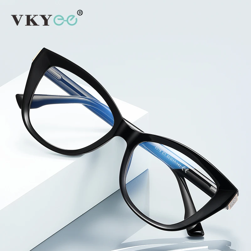 VICKY Minimalist New Arrivals Butterfly Unique Design Women's Anti-blue Light Glasses Reading Glasses Customizable Prescription