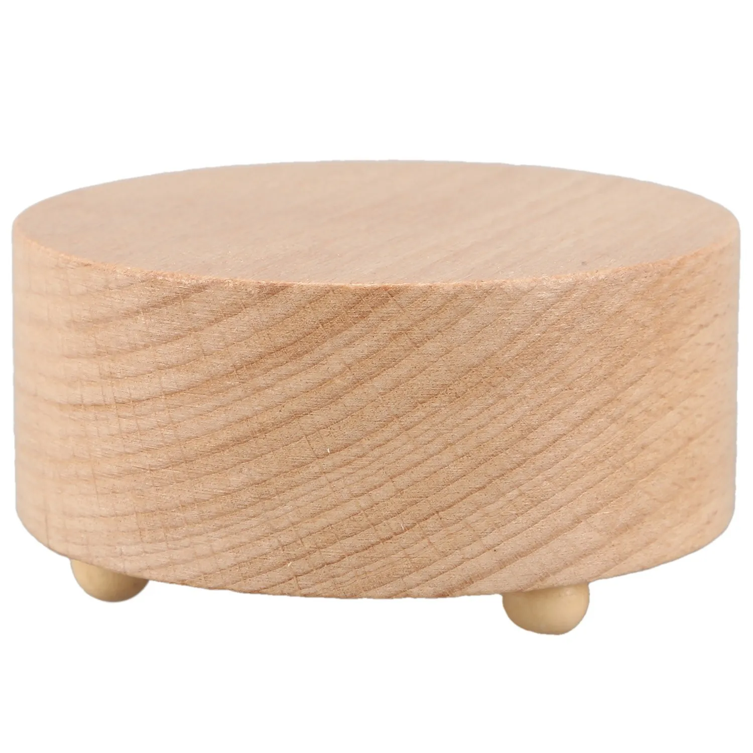 صندوق تشغيل الموسيقى الفارغ المستدير هدية عيد الميلاد وعيد الحب شخصيات الحركة تمثال الراتنج الحرف اليدوية المنمنمات لا يوجد موسيقى محددة SQ