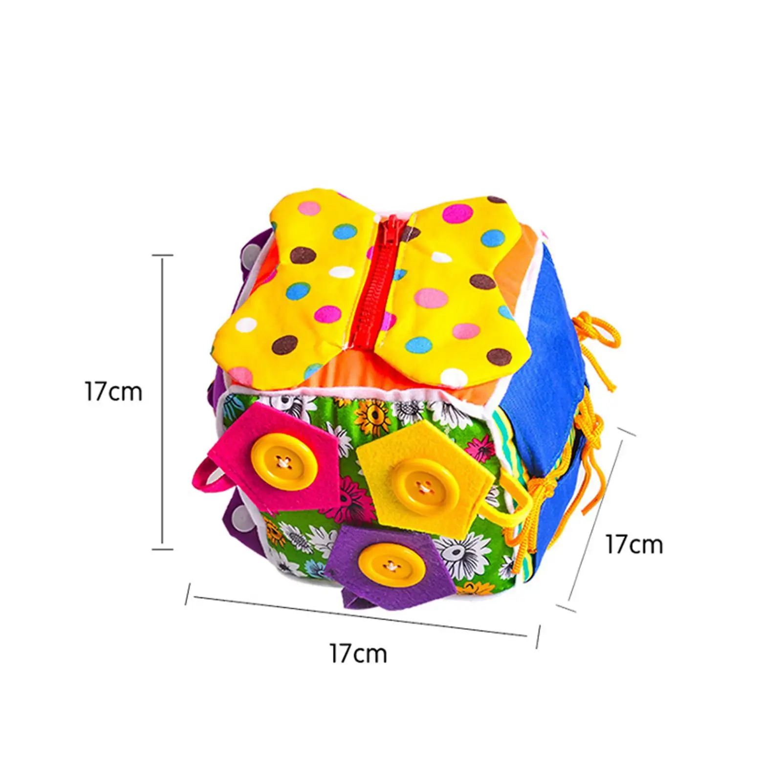 Cubo atividade educacional para crianças, desenvolvimento motor fino