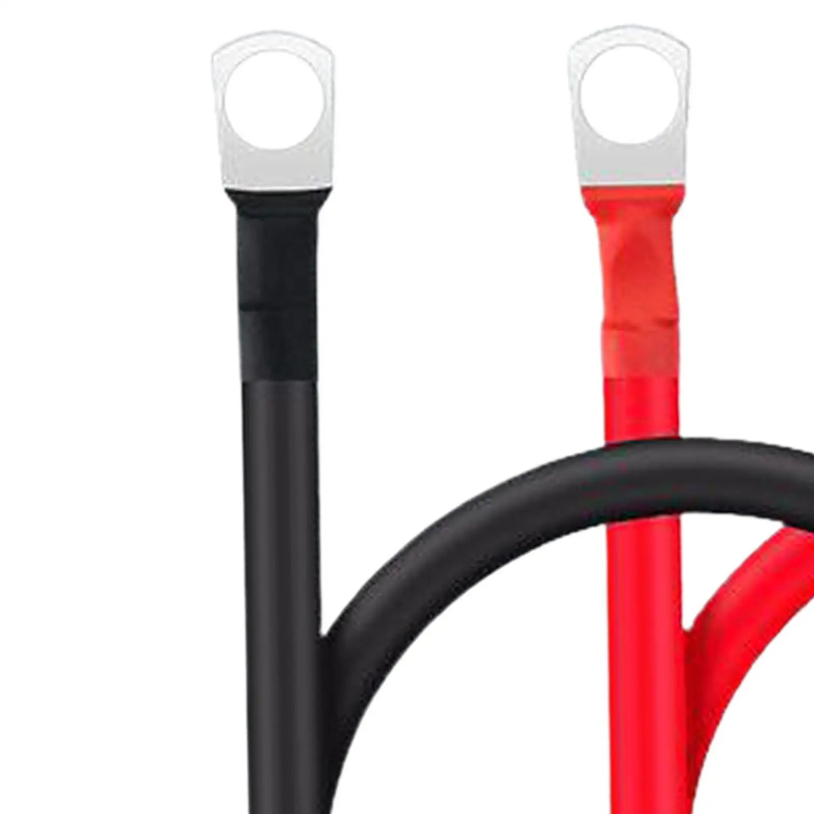 Inverter Cables 5 AWG Copper PVC Battery Wire High Conductivity Auto Solar RV Electrical Connectors for Car Marine Boat