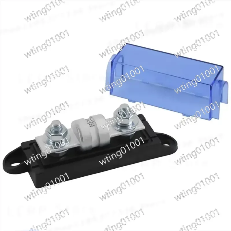 150V DC Class T ANL Fuse Block with 200A Fuse Automotive High Amp Fuse Holder Overload Protection for 12V Inverter RV Boat