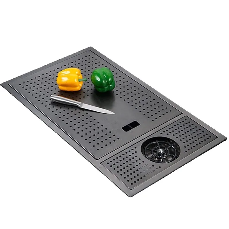 Concealed cup washer, coffee shop, mini single slot invisible sink