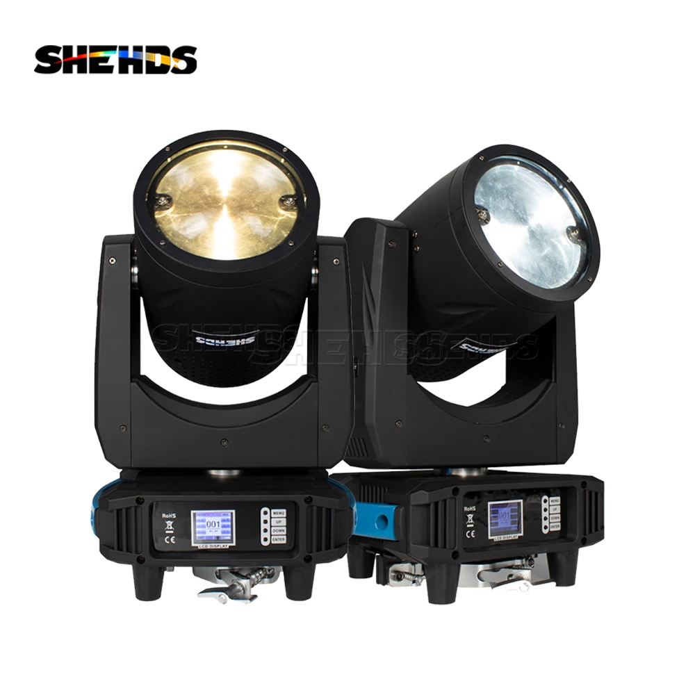 1/2PCS SHEHDS 400W LED Moving Head Warm Cool COB Moving Head Wash Zoom Light For Disco Party DJ Stage Light Effect Professional